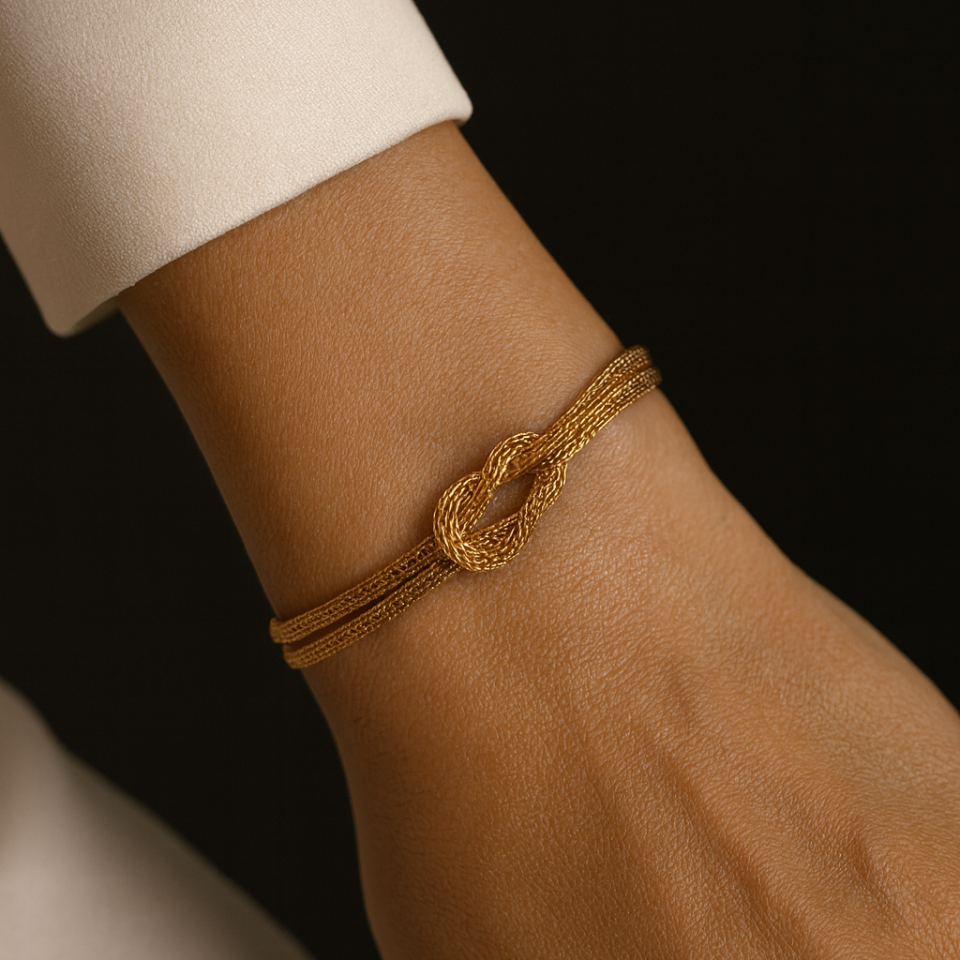 DÜĞÜM MODEL ÇELİK YILAN ZİNCİRLİ BİLEKLİK