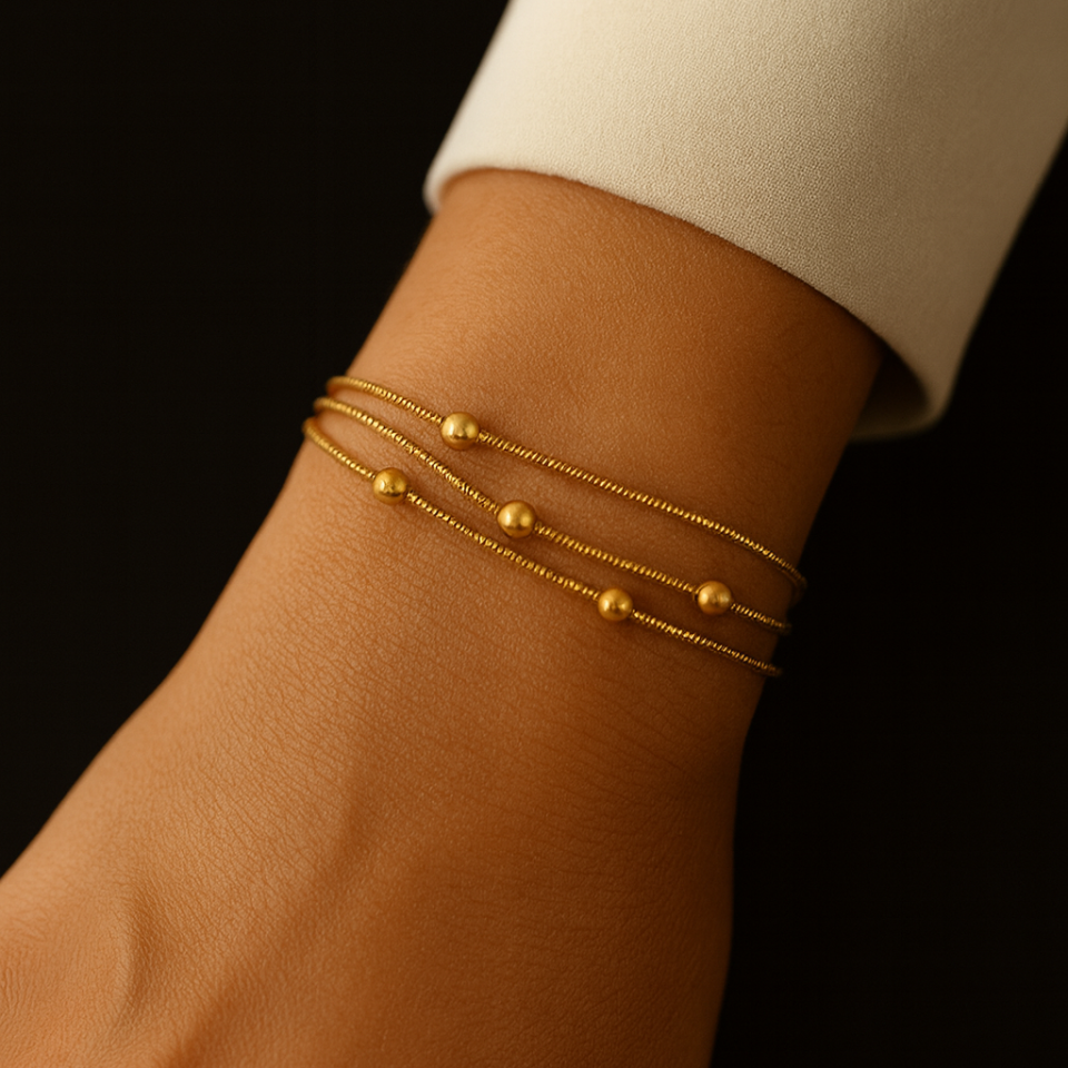 ÇELİK 3 ZİNCİRLİ BİLEKLİK