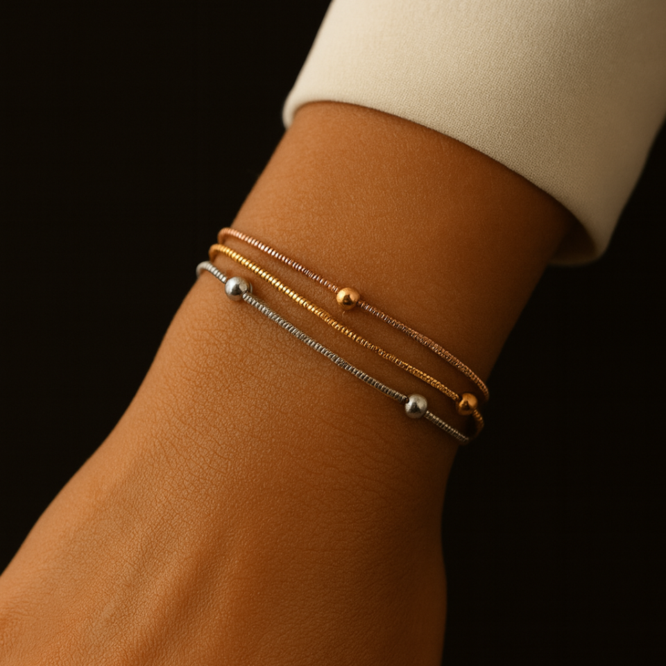 ÇELİK 3 ZİNCİRLİ BİLEKLİK