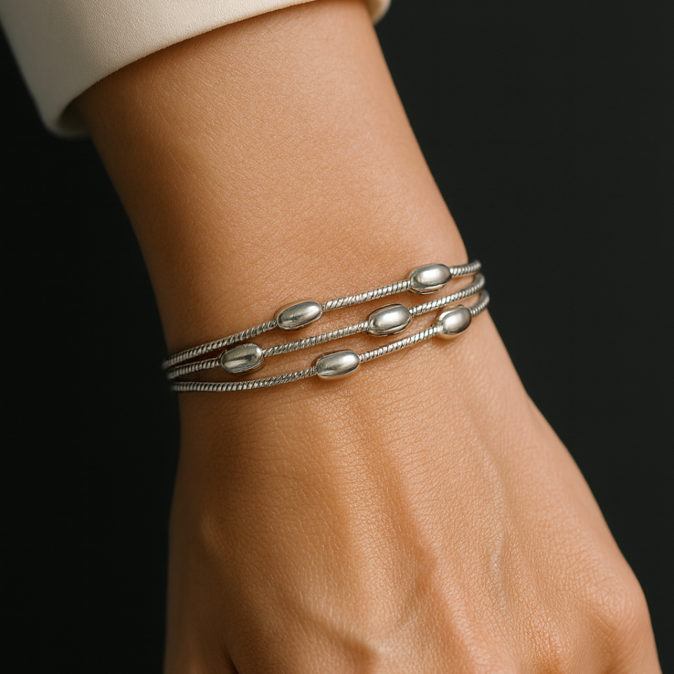 ÇELİK 3 ZİNCİRLİ BİLEKLİK