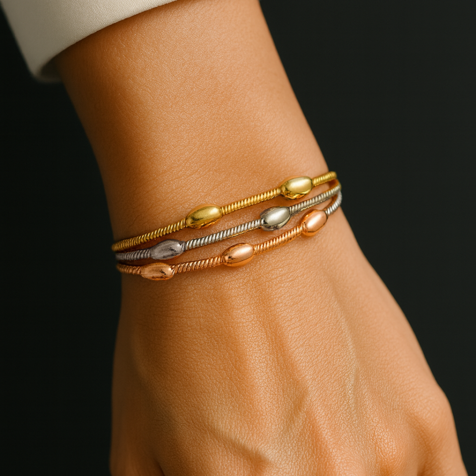 ÇELİK 3 ZİNCİRLİ BİLEKLİK