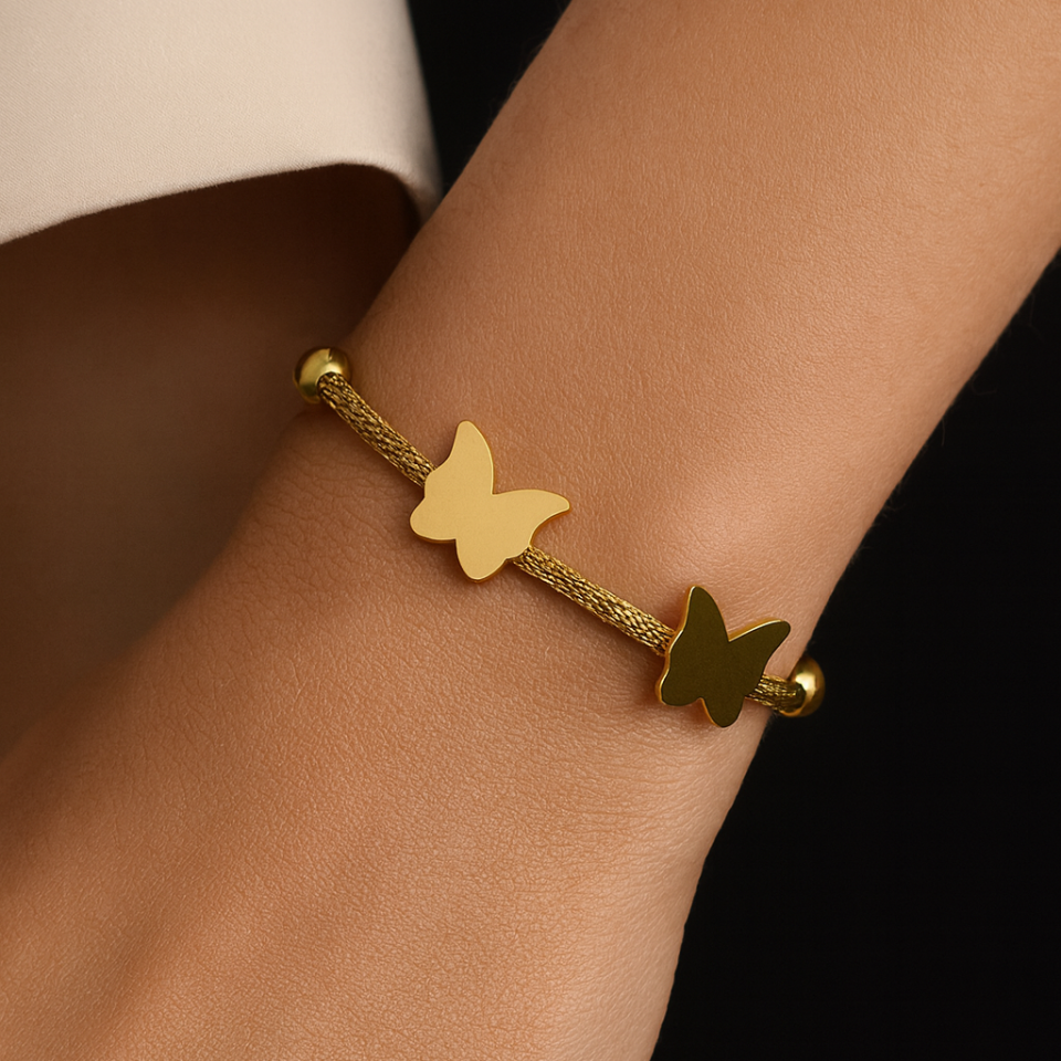 ÇELİK KELEBEKLİ BİLEKLİK