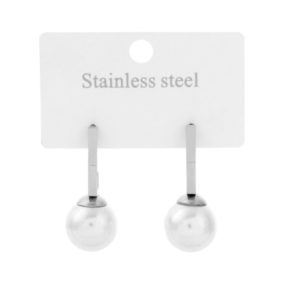 İNCİ MODEL ÇELİK KÜPE