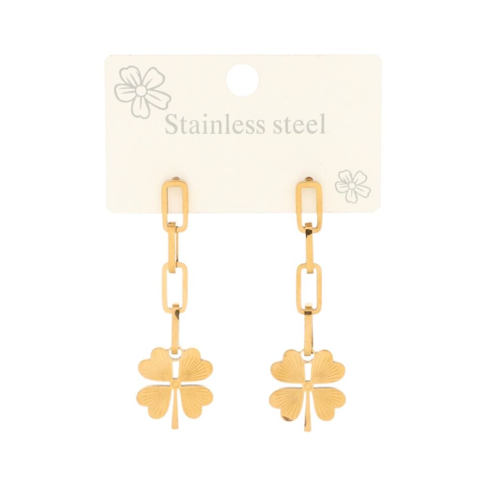 YONCA MODEL ÇELİK ZİNCİR KÜPE