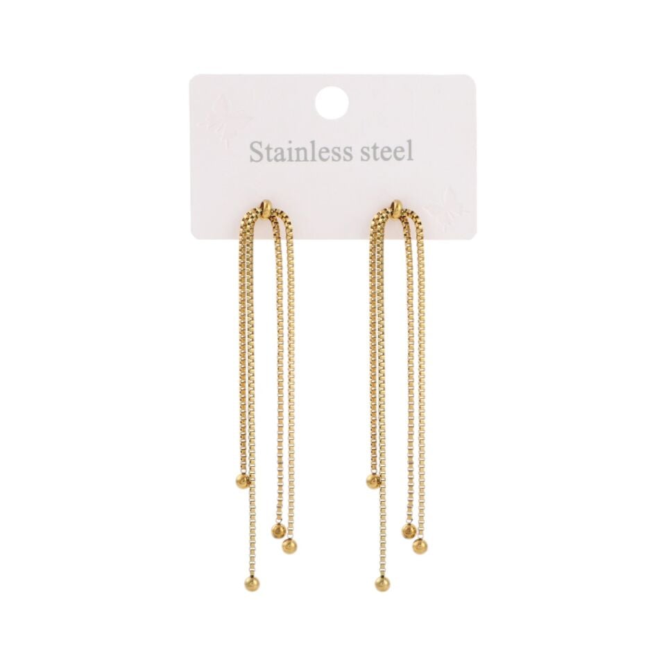 SALLANTILI ÇELİK KÜPE