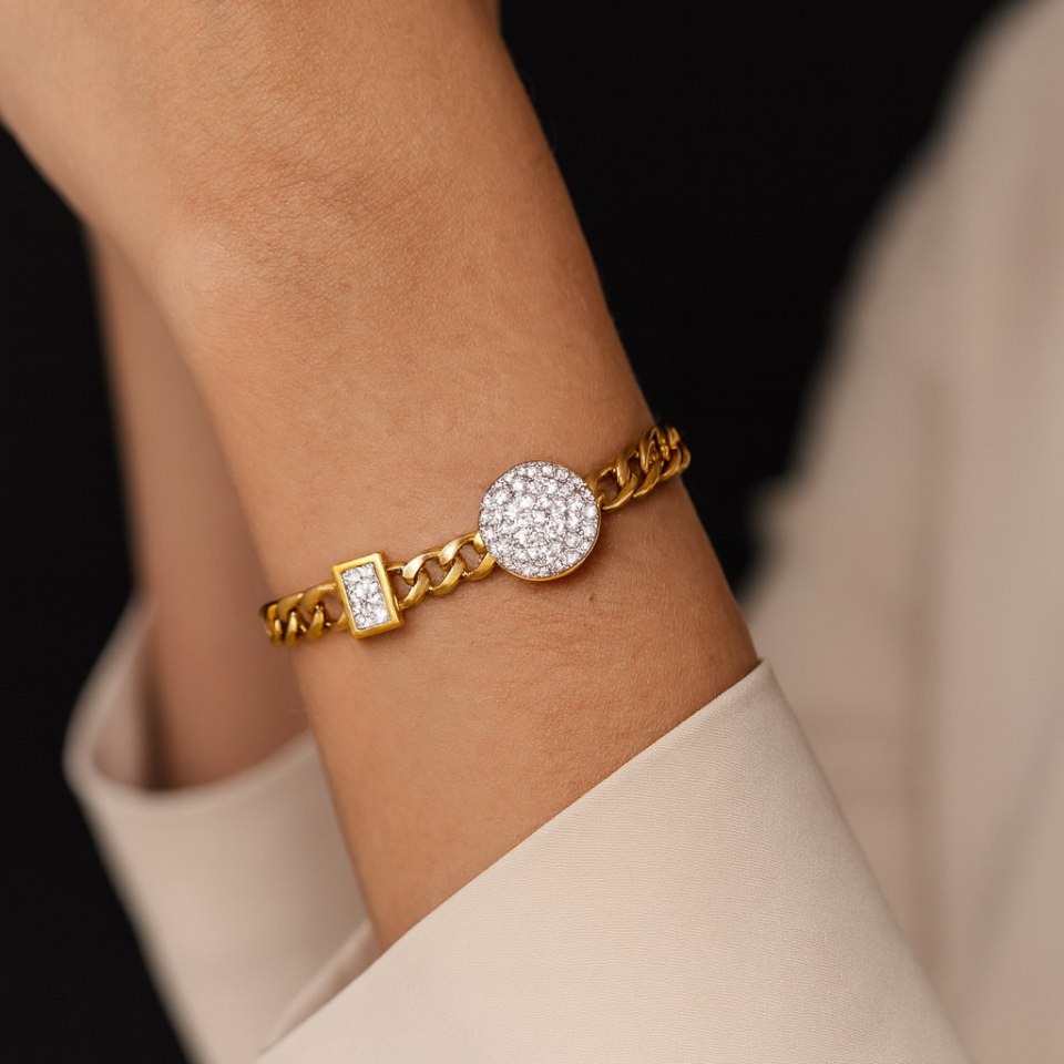 ÇELİK TAŞLI BİLEKLİK