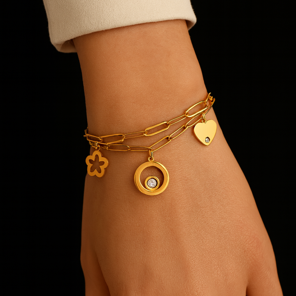 ÇELİK ROMA RAKAMLI BİLEKLİK