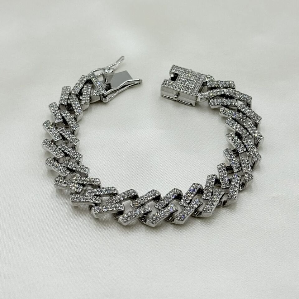 ZİRKON TAŞLI CHAIN BİLEKLİK