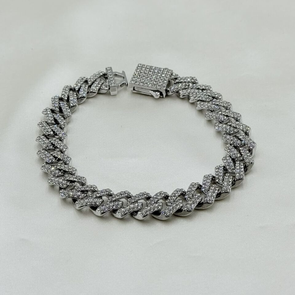 ZİRKON TAŞLI CHAIN BİLEKLİK