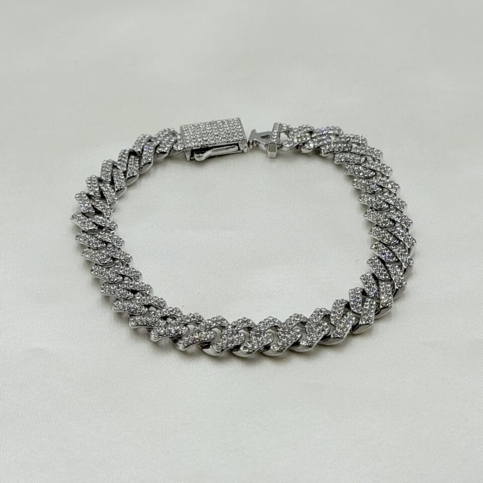 ZİRKON TAŞLI CHAIN BİLEKLİK