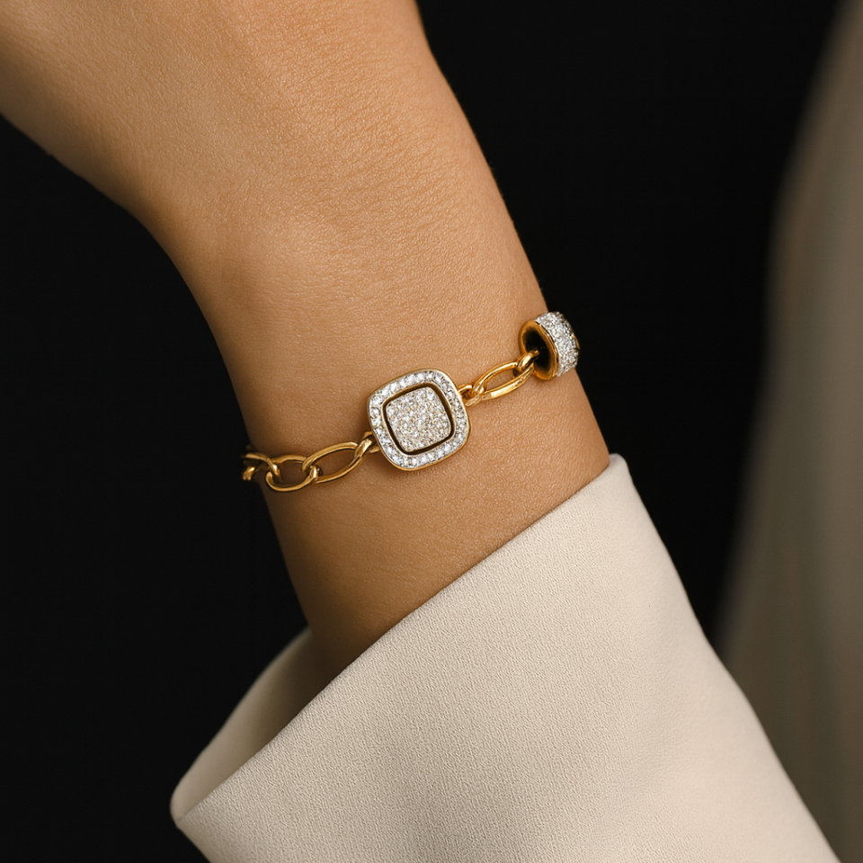 ÇELİK TAŞLI BİLEKLİK