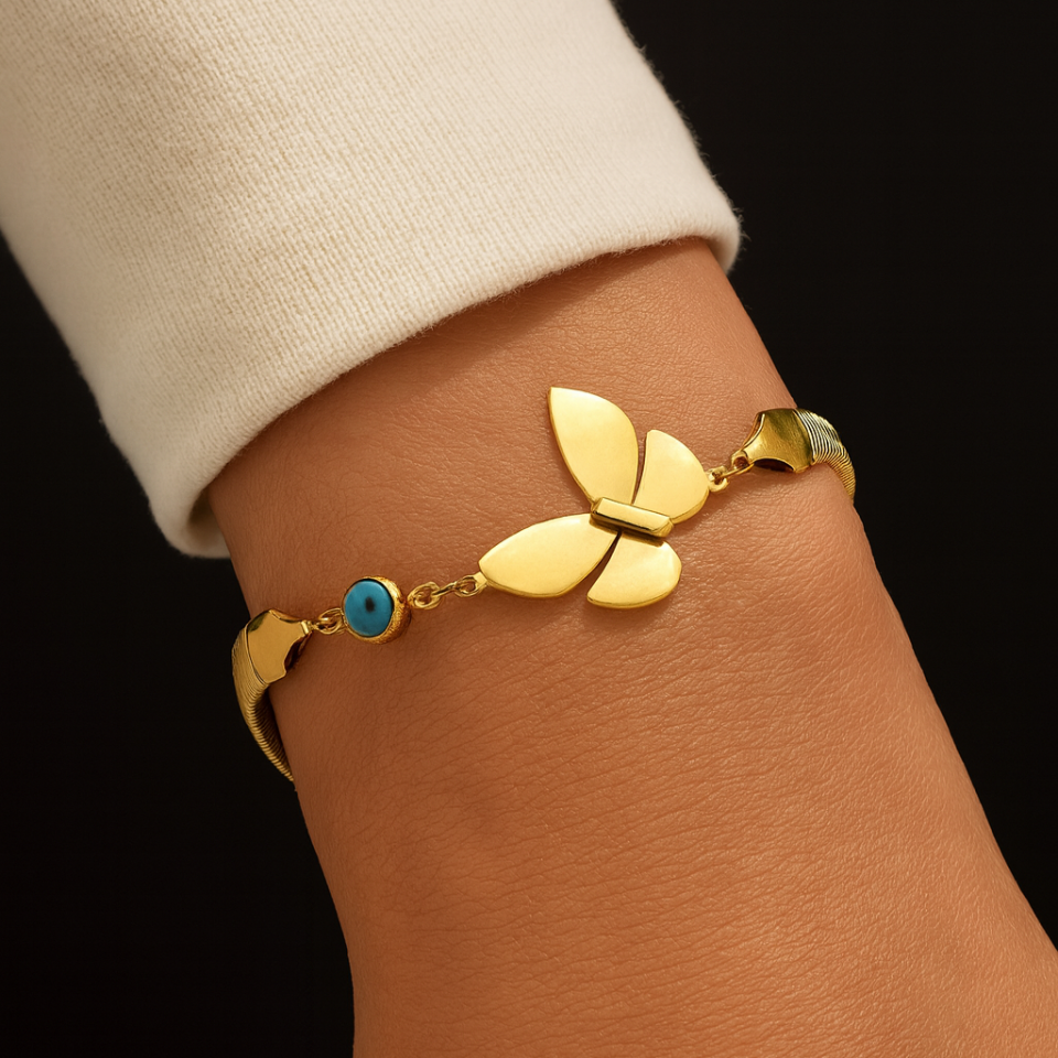 ÇELİK KELEBEK BİLEKLİK