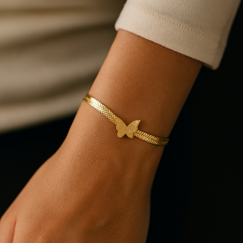 ÇELİK KELEBEK BİLEKLİK