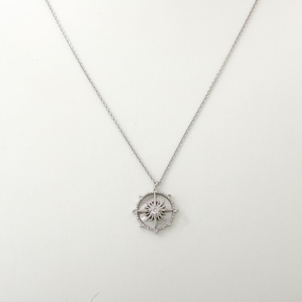 KUTUP YILDIZI DETAYLI ZİRKON KOLYE