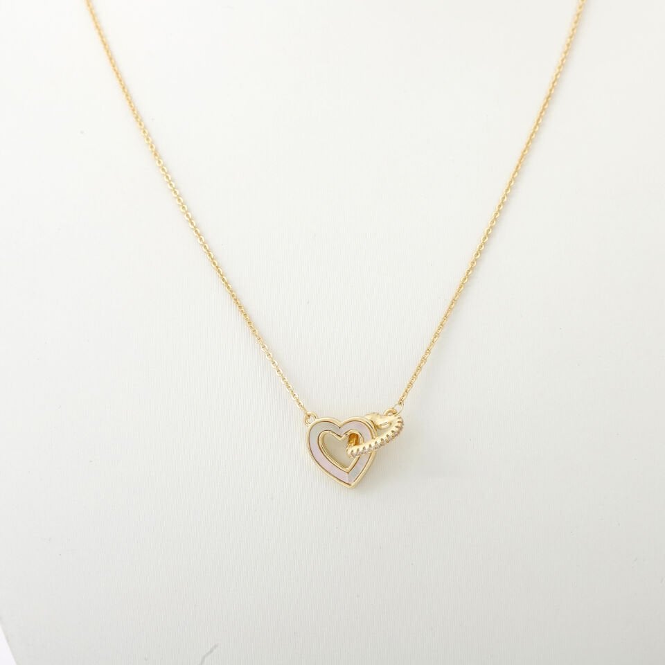 KALP DETAYLI ZİRKON KOLYE