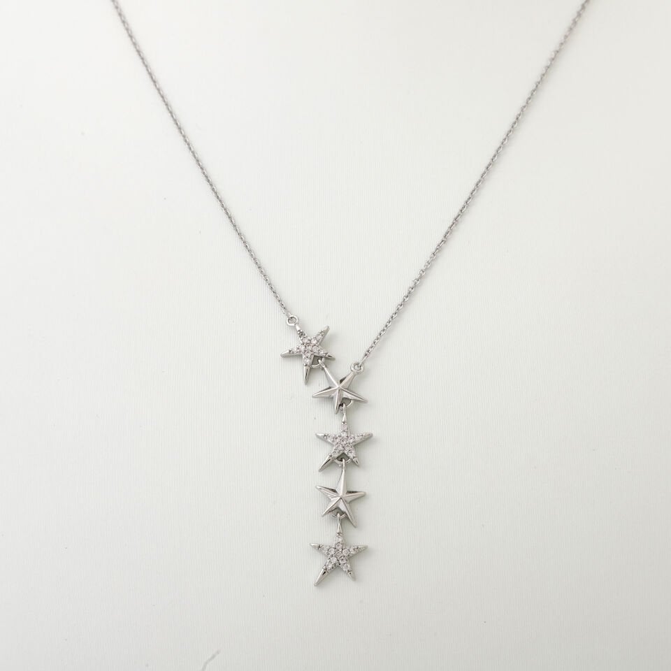 YILDIZ DETAYLI ZİRKON KOLYE