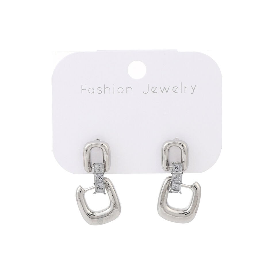 ZİRKON TAŞLI KÜPE