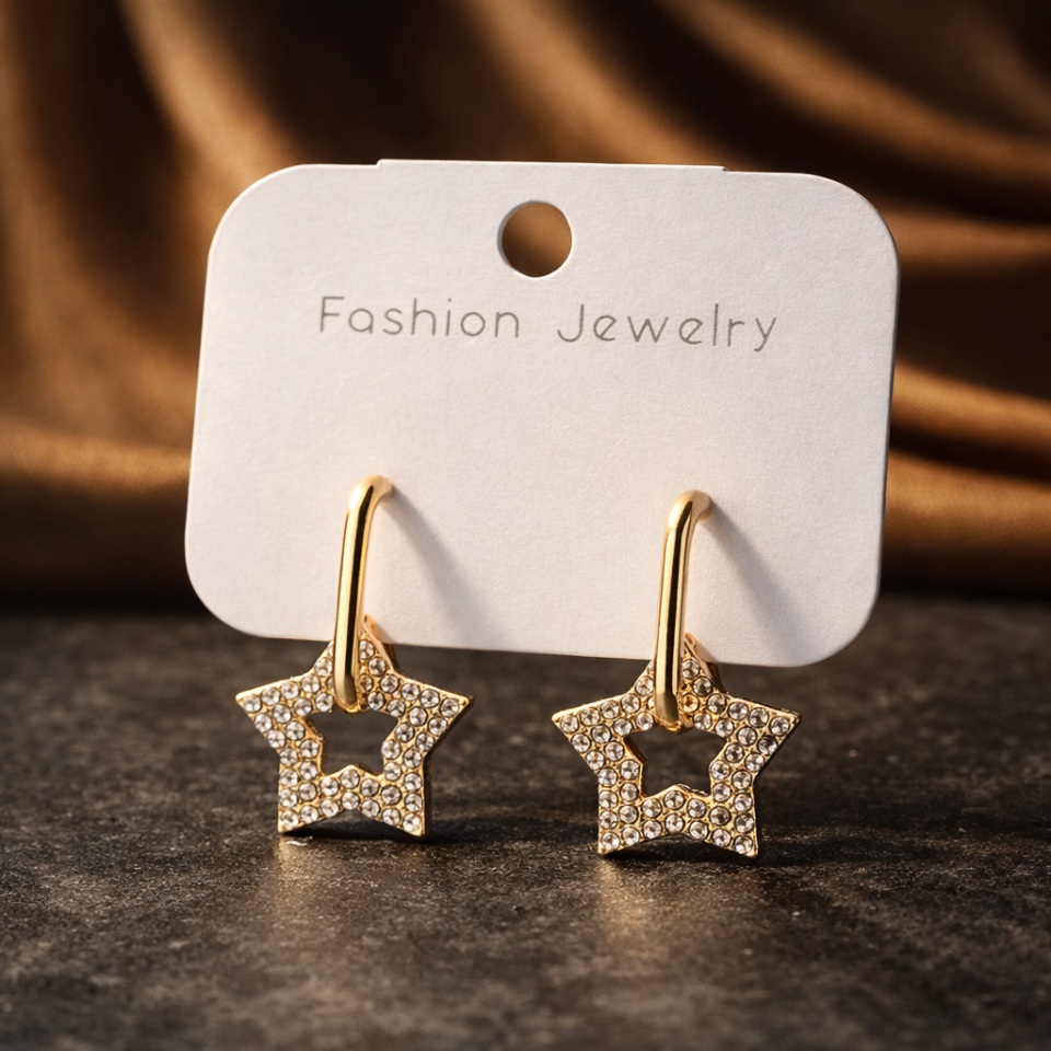 ZİRKON TAŞLI KÜPE