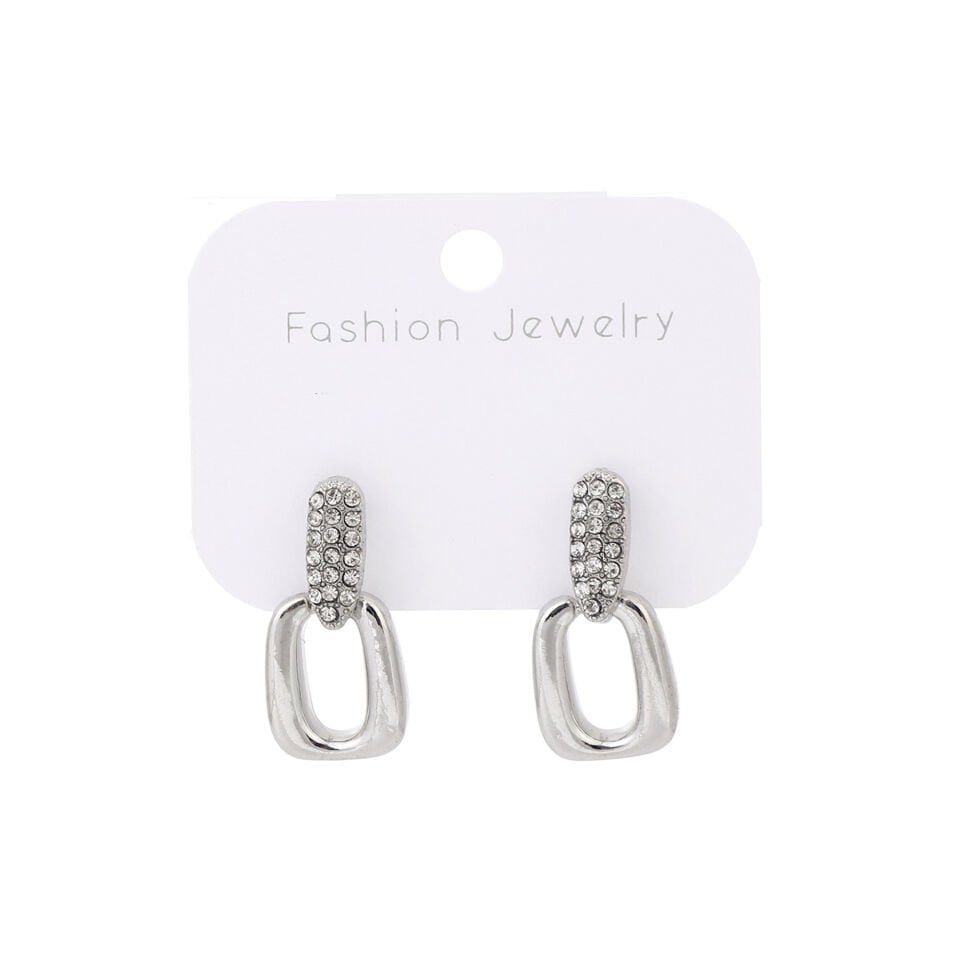 ZİRKON TAŞLI KÜPE