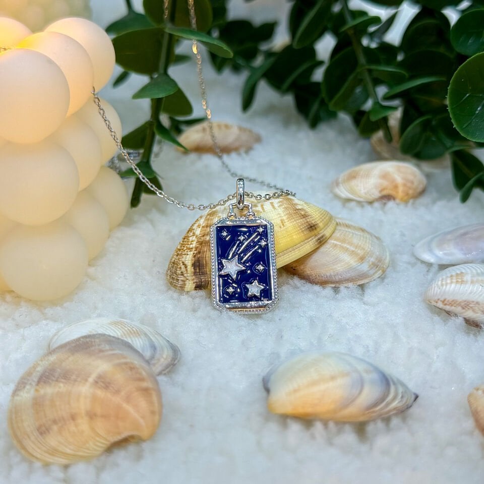 ÇELİK TAROT KOLYE