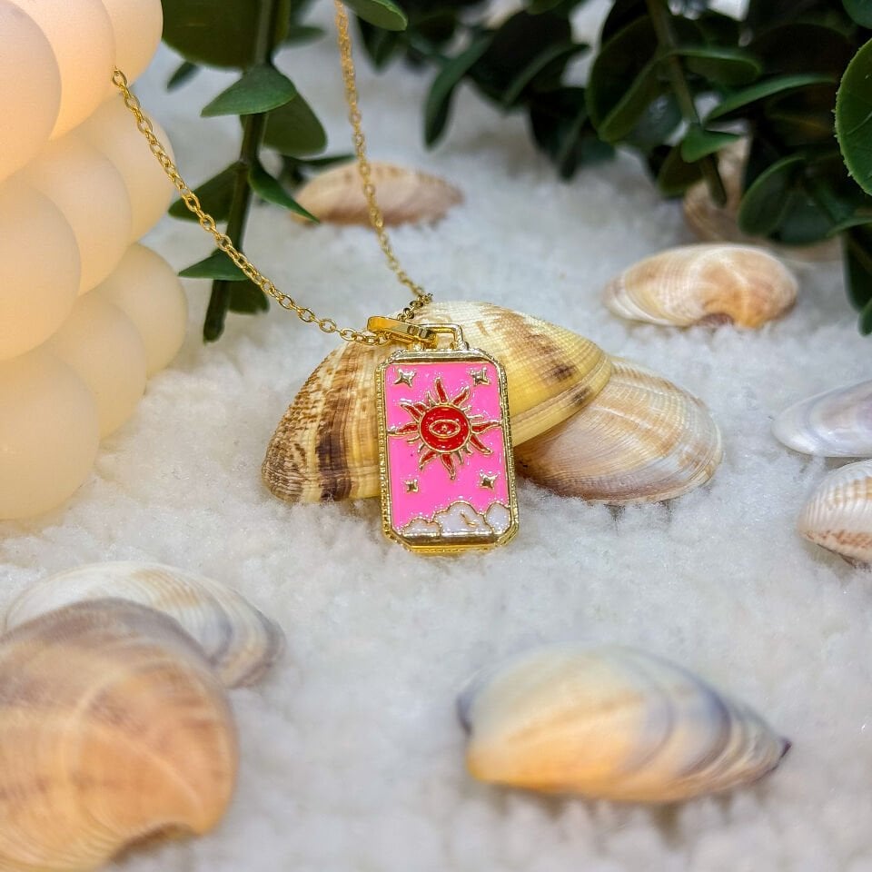 ÇELİK TAROT KOLYE