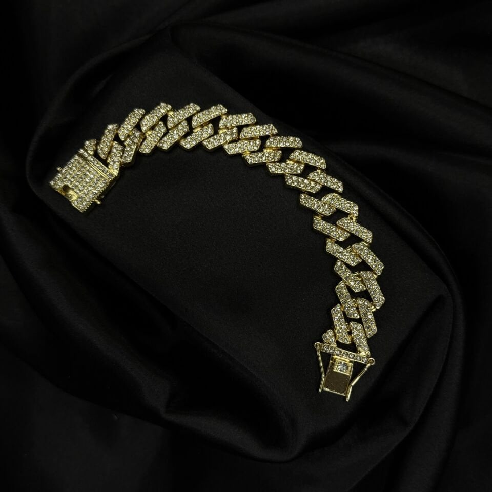 ZİRKON TAŞLI CHAIN BİLEKLİK
