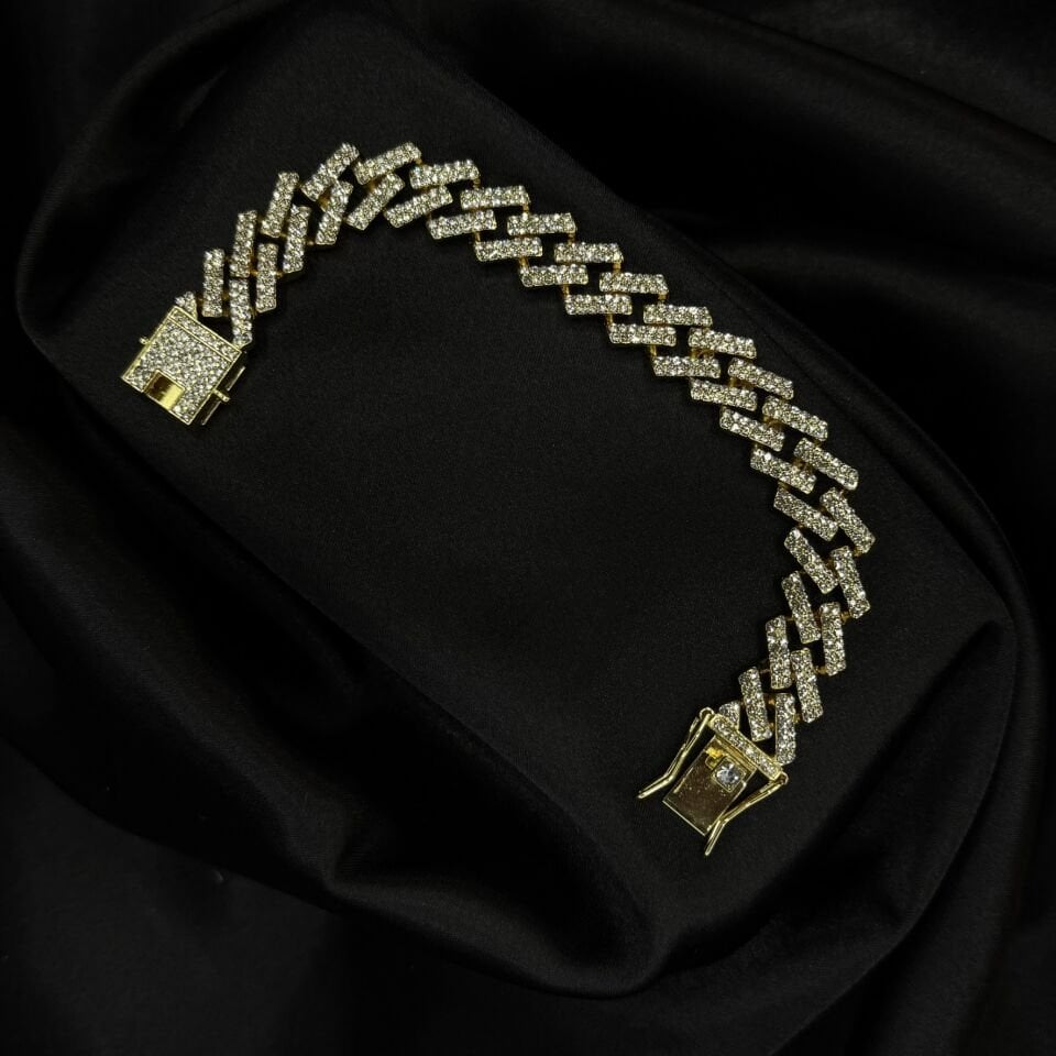 ZİRKON TAŞLI CHAIN BİLEKLİK