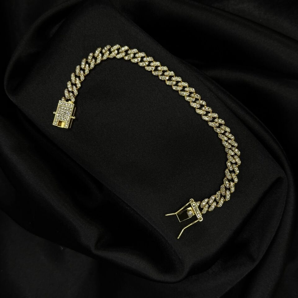 ZİRKON TAŞLI CHAIN BİLEKLİK