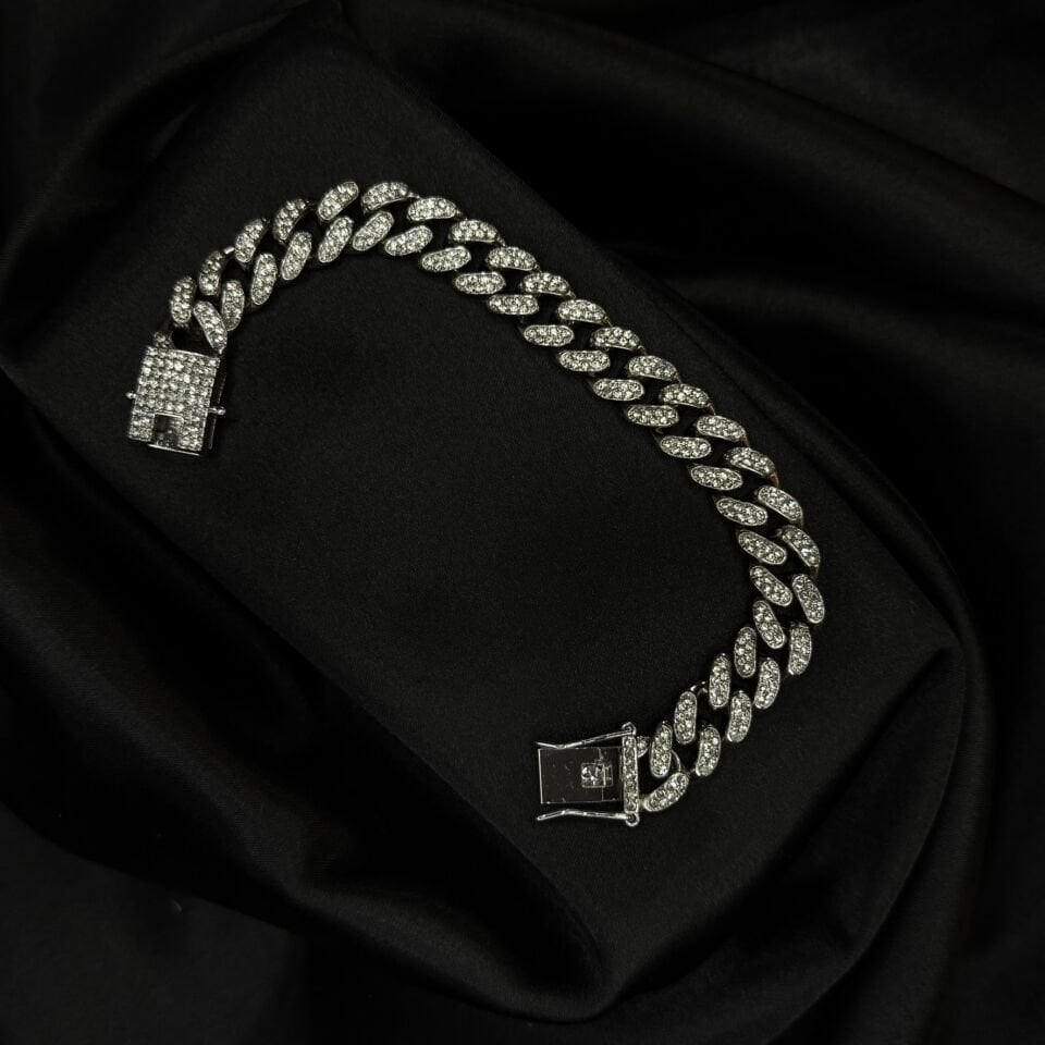 ZİRKON TAŞLI CHAIN BİLEKLİK
