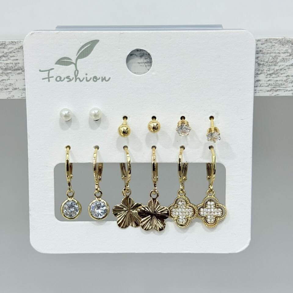 12'Lİ ZİRKON KÜPE